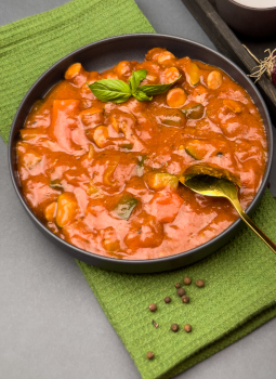 II sniadanie leczo z frankfurterkami